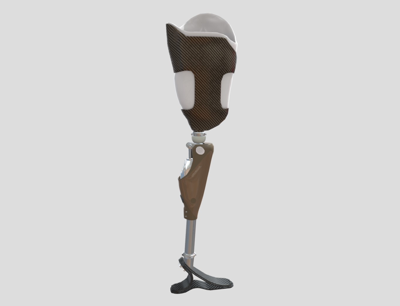 假肢腿3d模型1