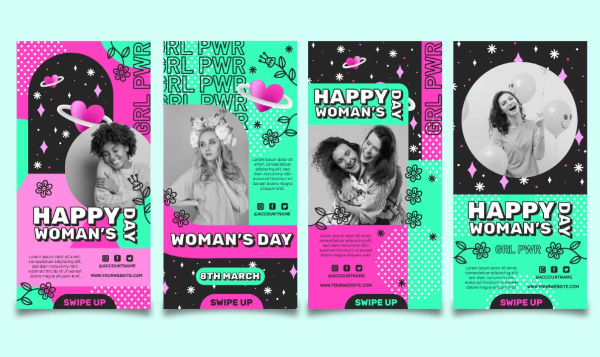 三八妇女节活动专题封面模板0
