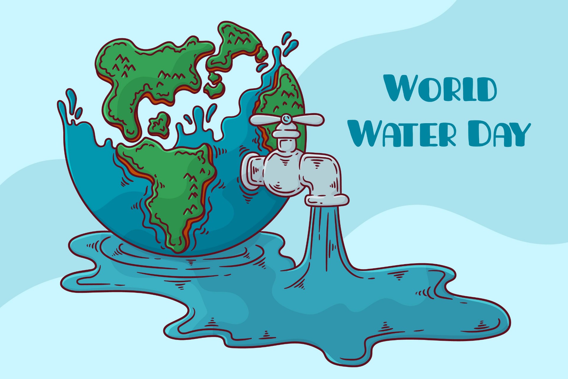 世界水日珍惜水插图0
