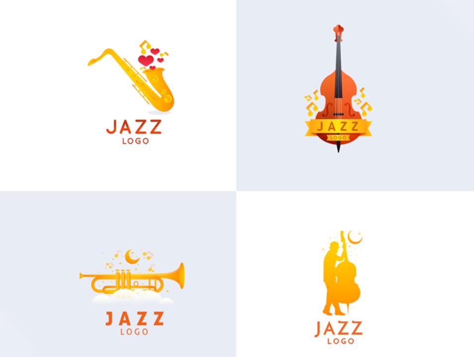 爵士音乐节logo标志0
