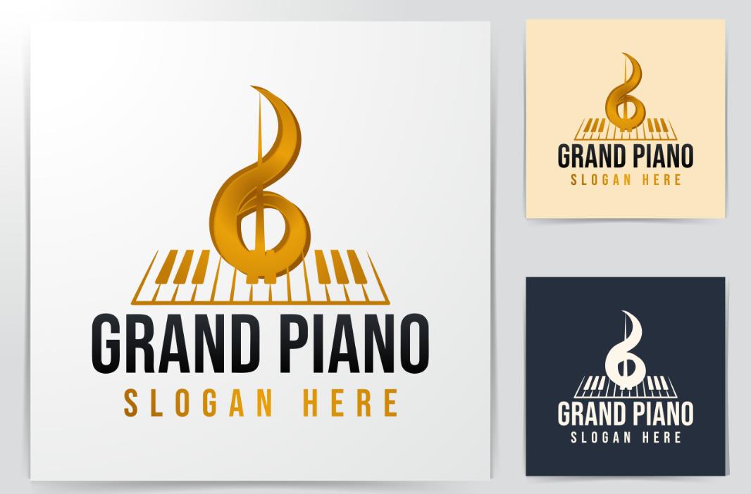 钢琴品牌logo标志0