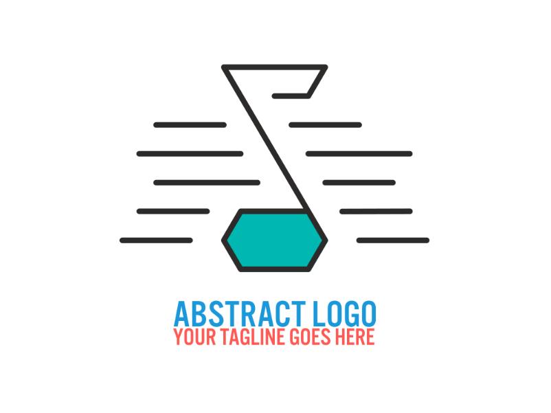 音符创意抽象logo0