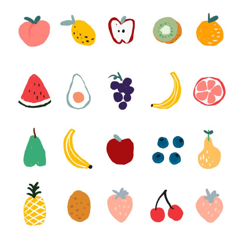 水果可爱创意手绘图标0