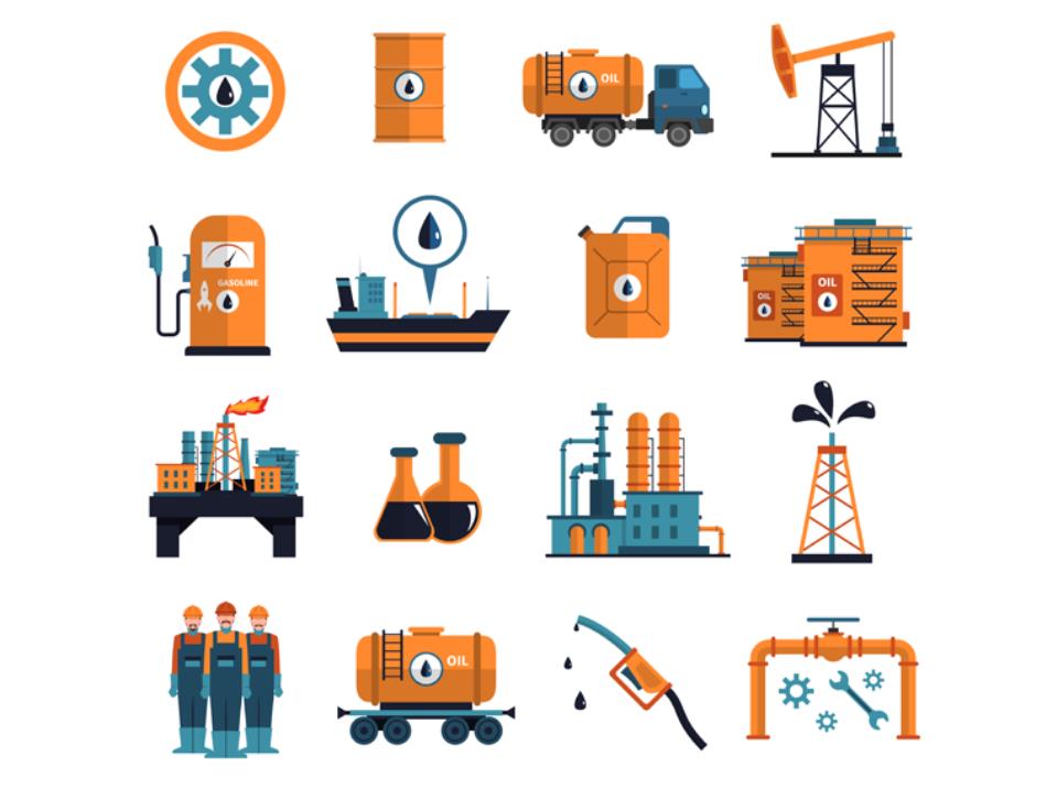 16个石油化工行业图标0