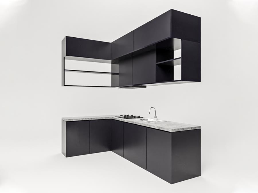 厨房灶台和橱柜3d模型0