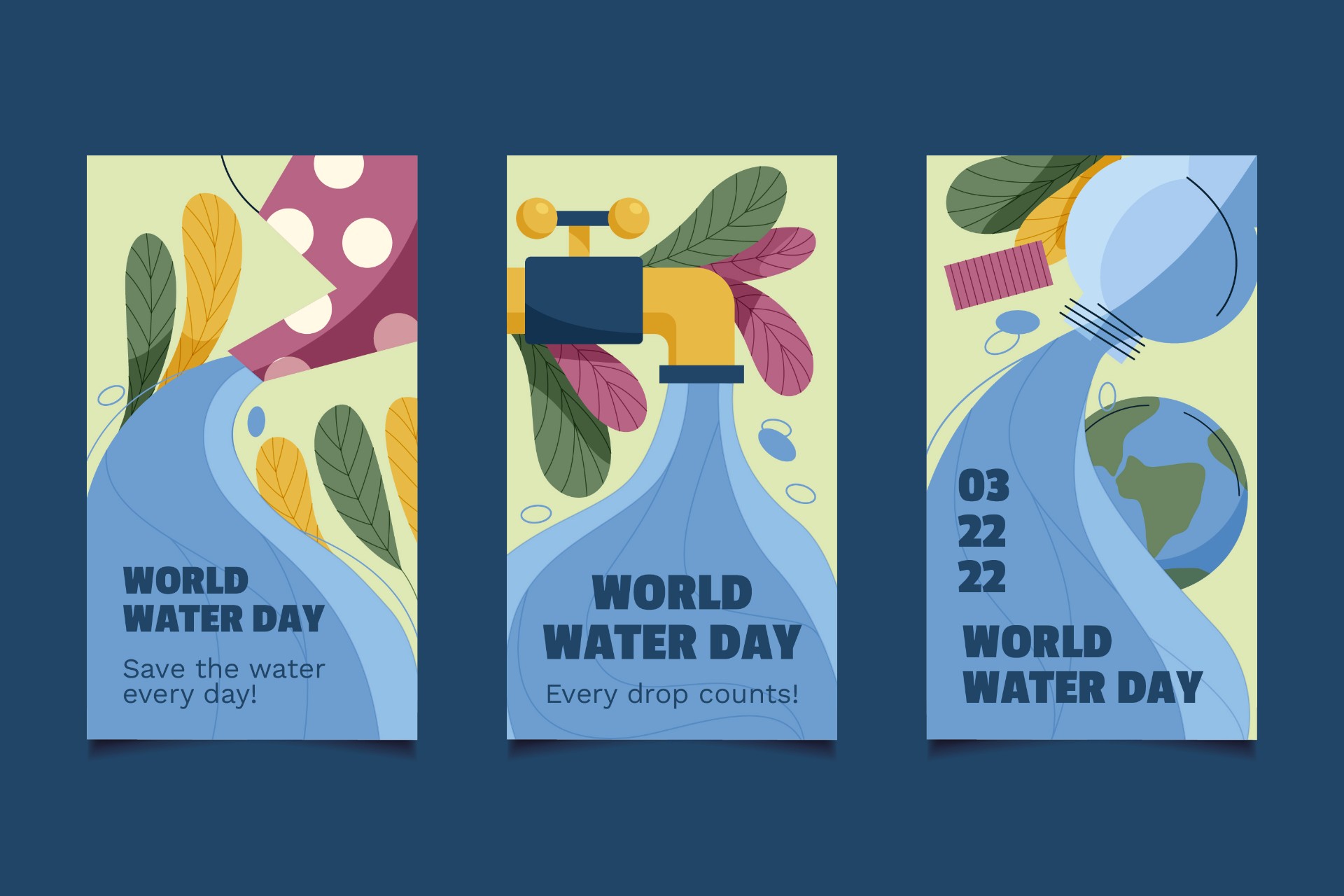 世界水日宣传海报0