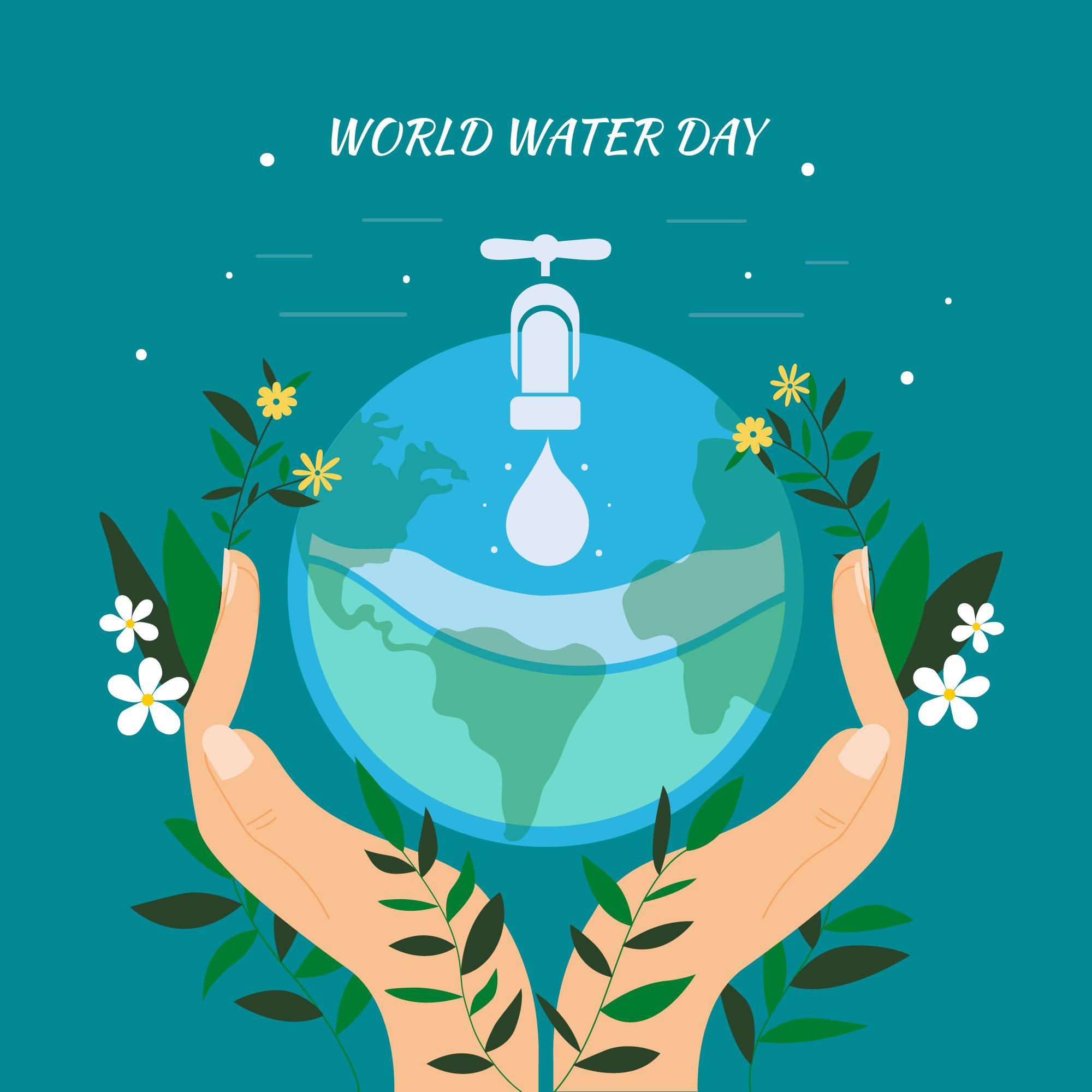 世界水日保护水资源宣传插图0