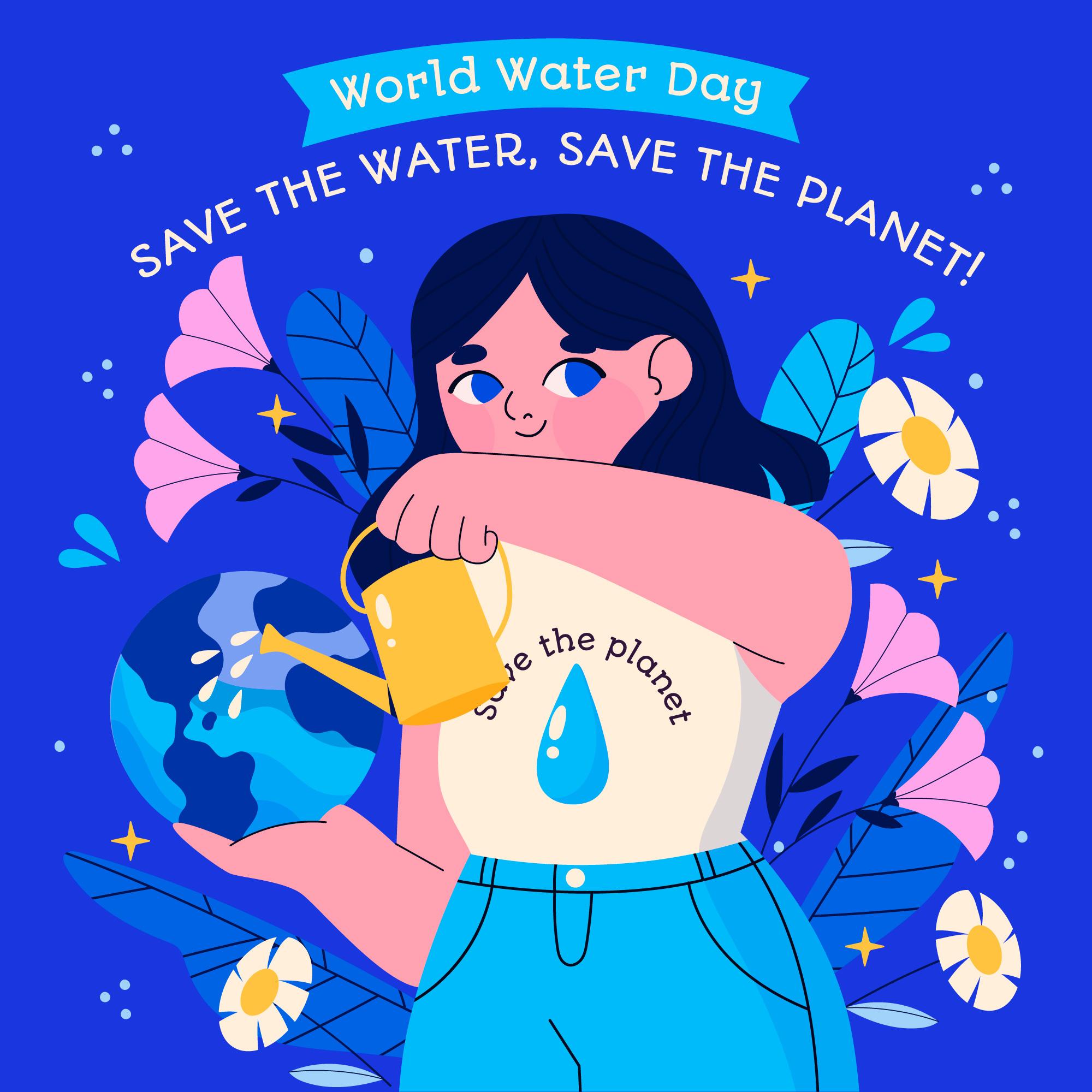 世界水日与浇水插图0