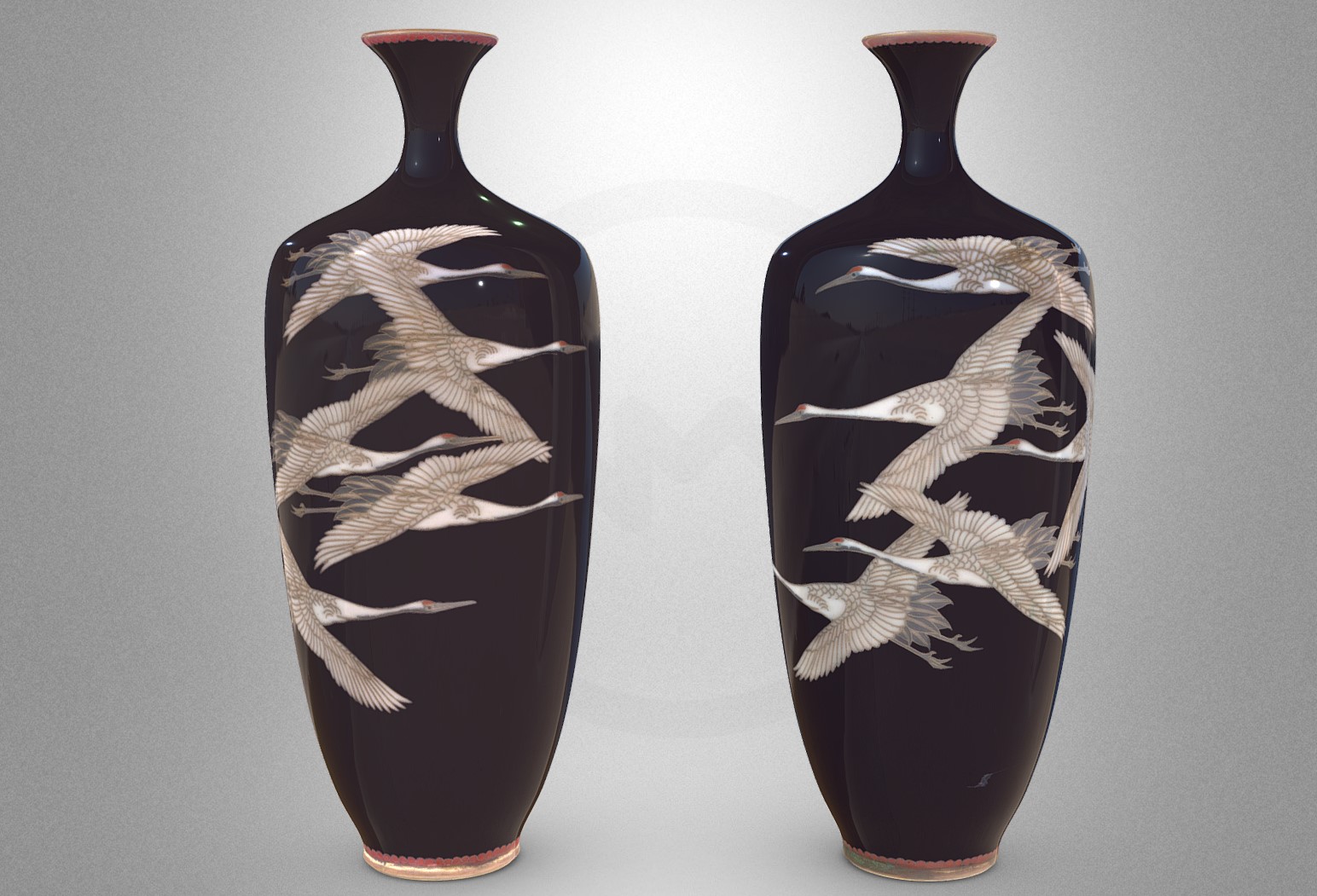 陶瓷花瓶3d模型0