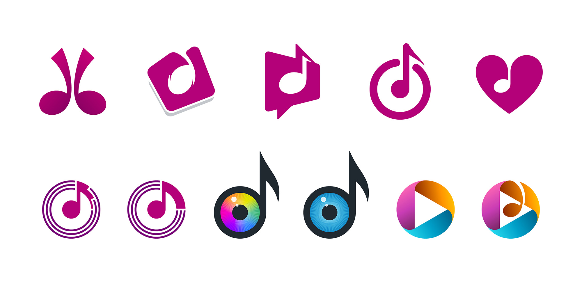 音符创意logo系列0