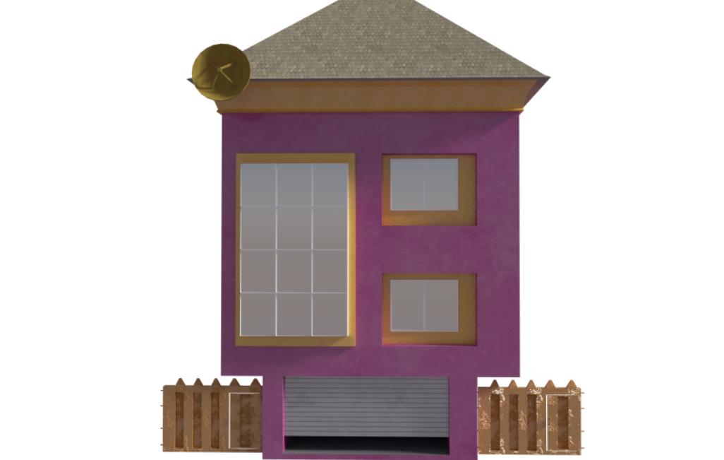 小房子3d模型0
