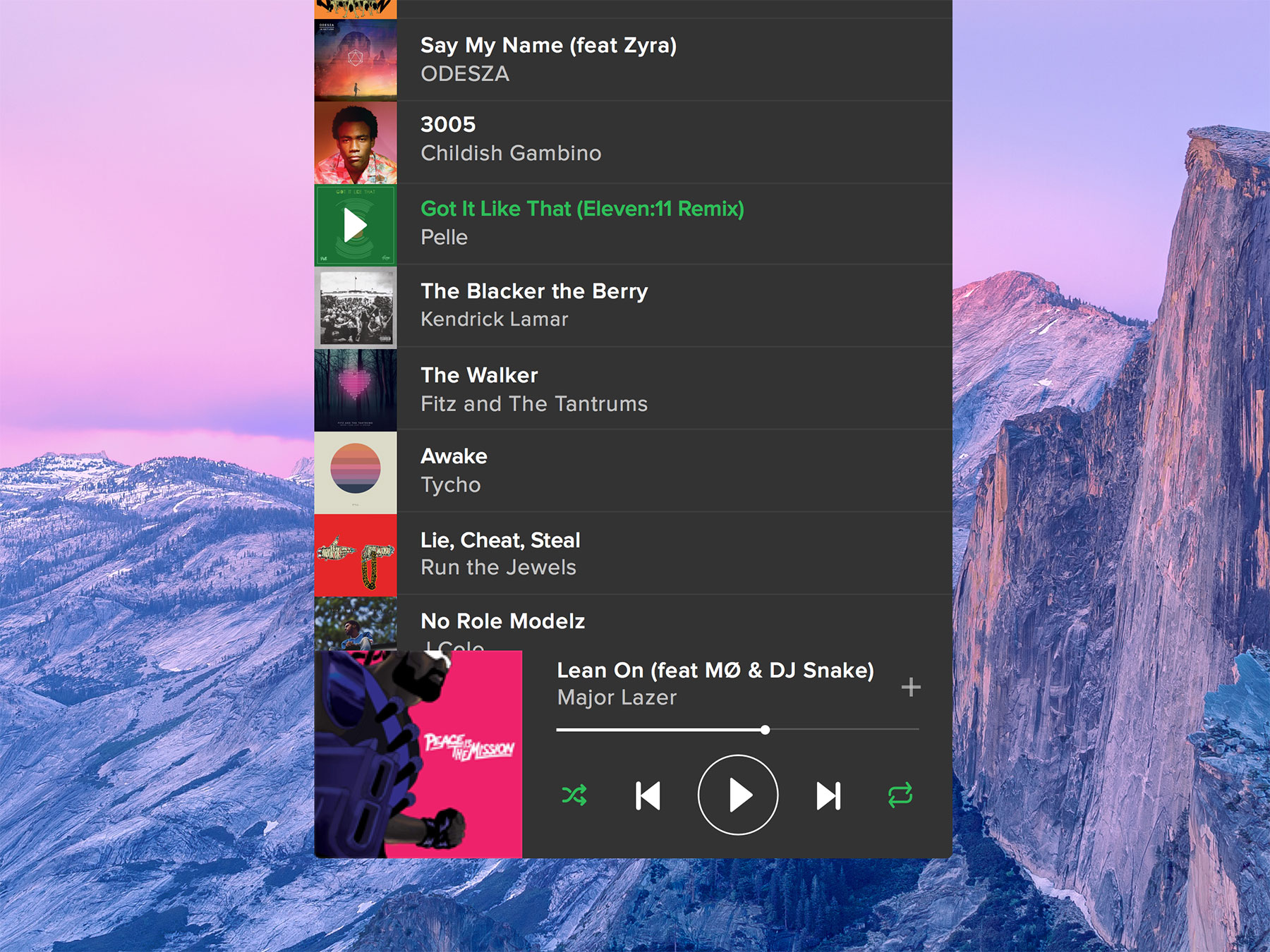 Spotify Mini Player Concept1