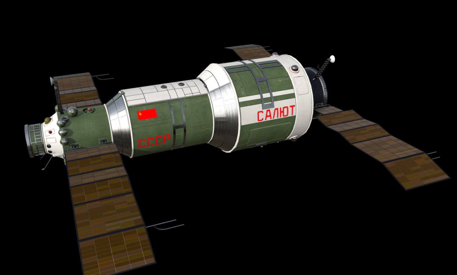 礼炮1号空间站3d模型0