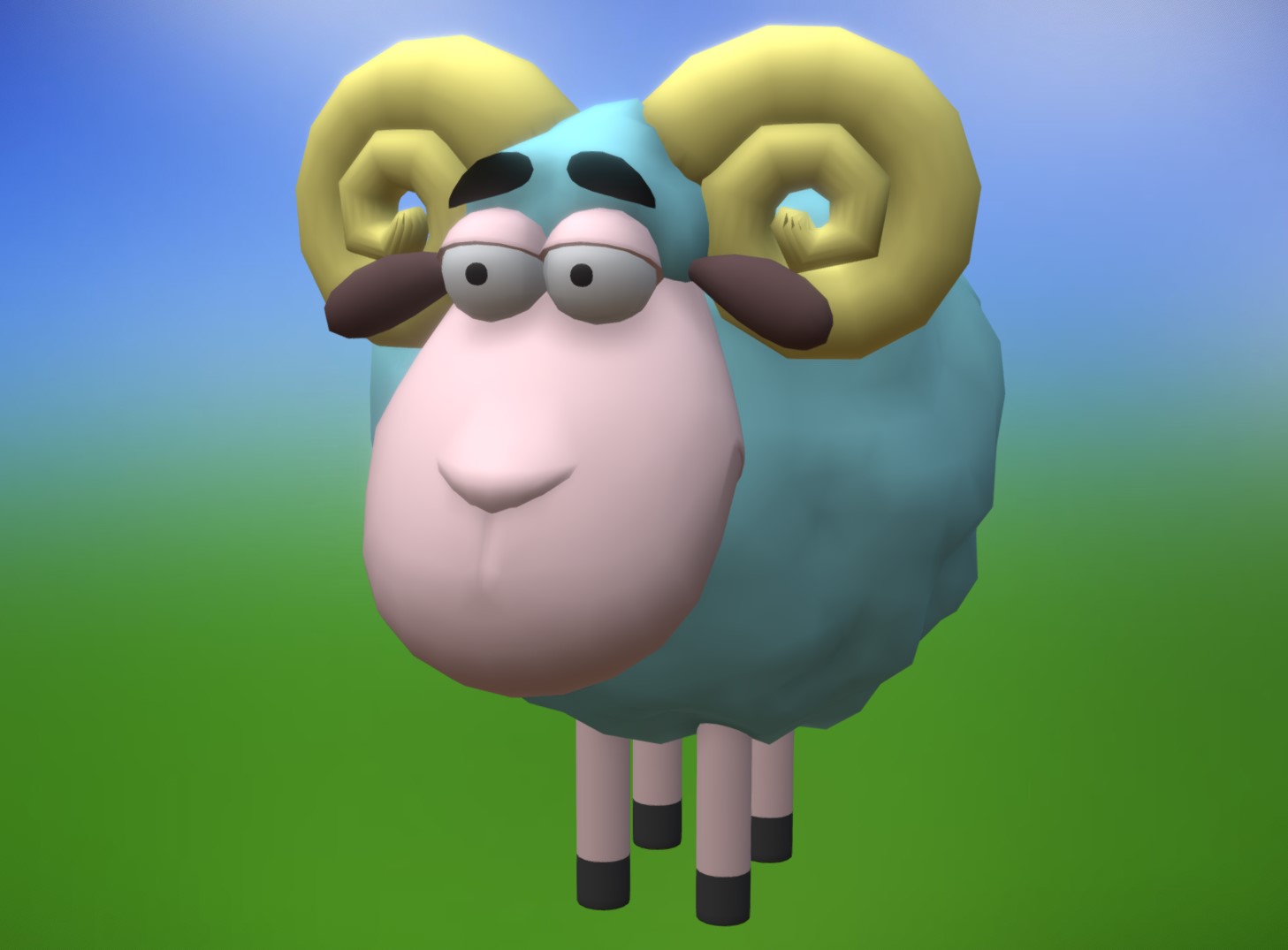 绵羊3d模型0
