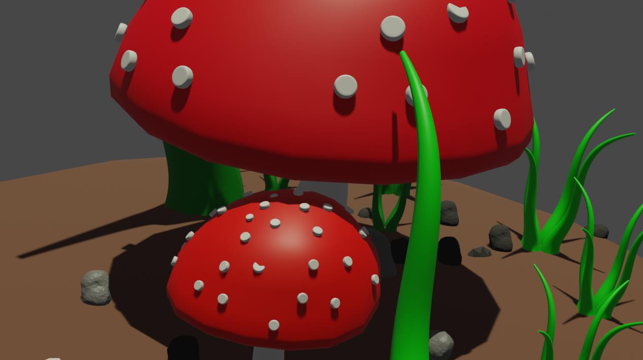 蘑菇岛3d模型1