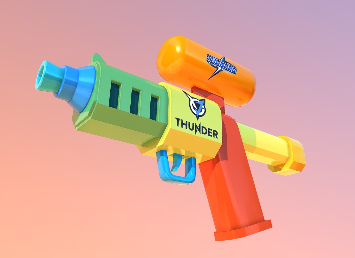 玩具水枪3d模型0