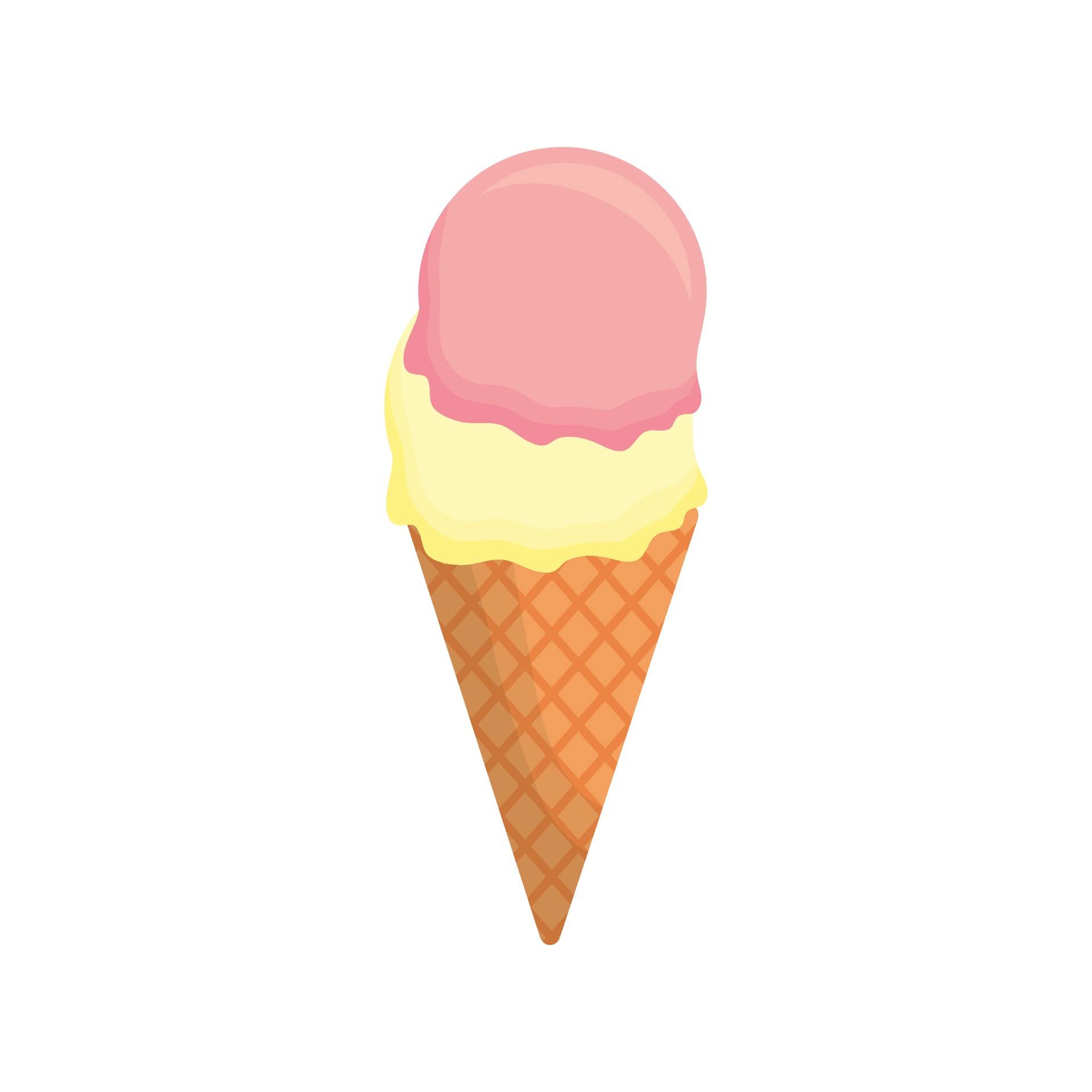 卡通冰淇淋图标0