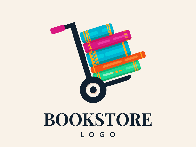 网上书店logo设计0