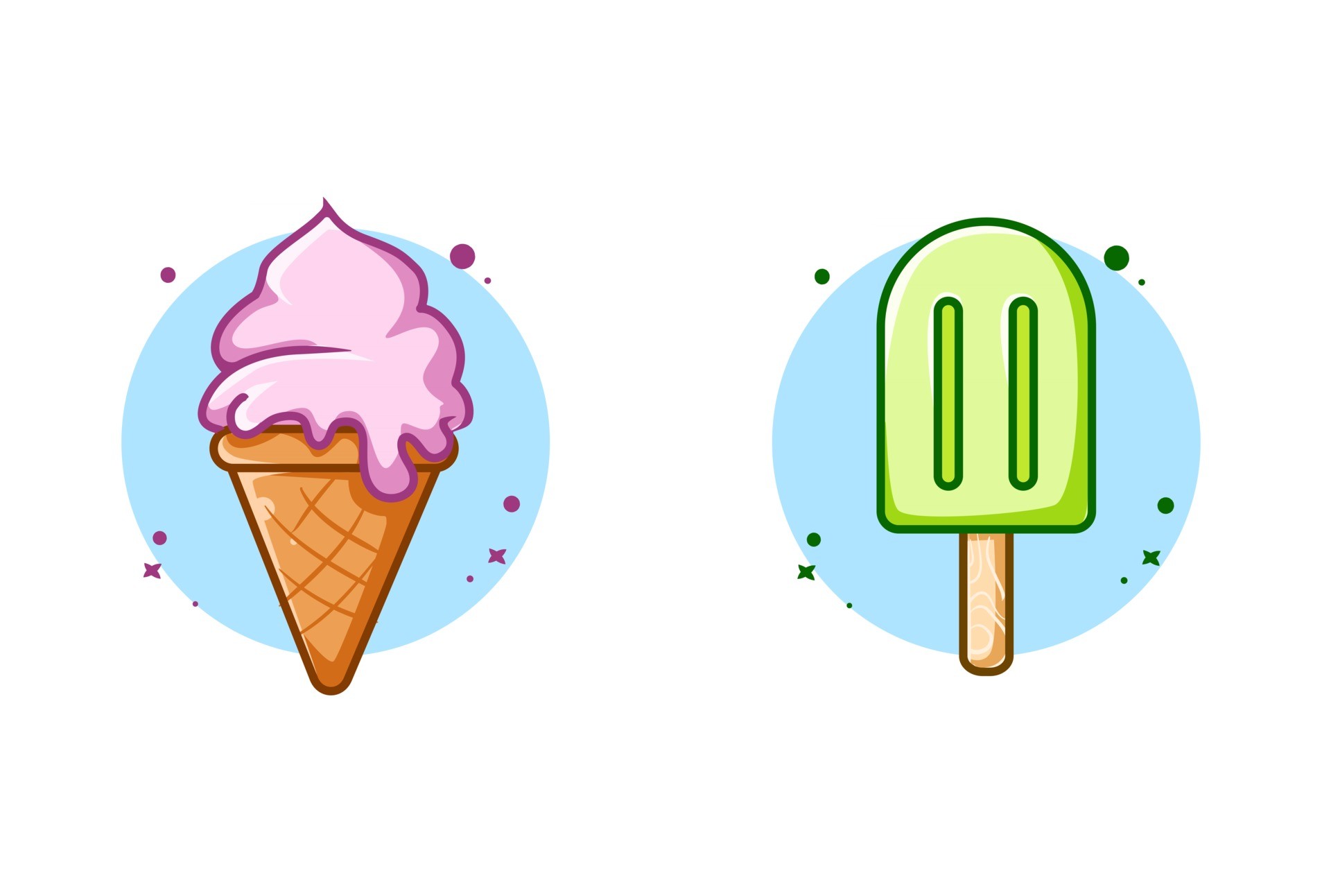 雪糕和冰淇淋插图0