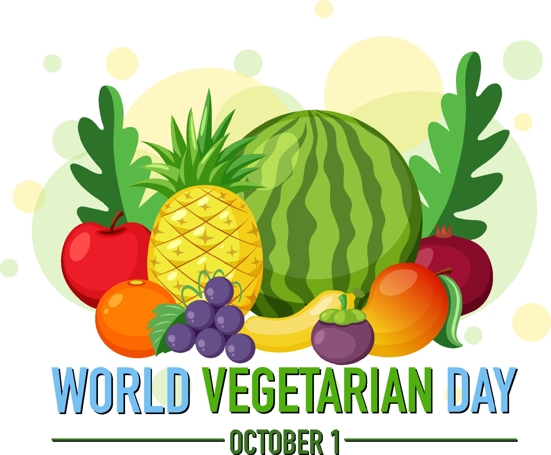 世界素食日蔬菜水果插图0