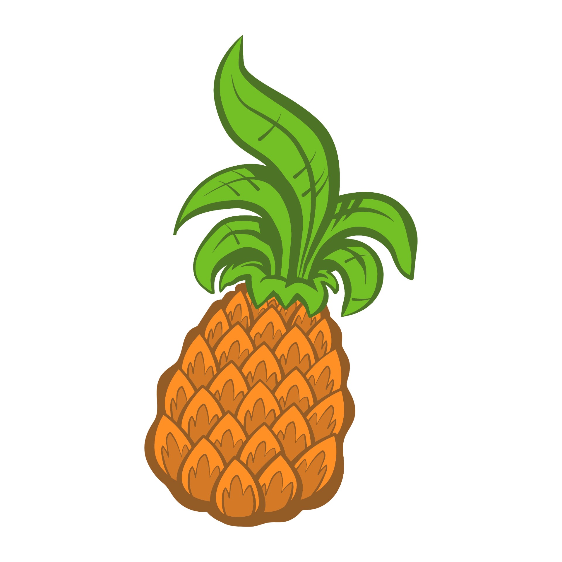 菠萝创意图标0