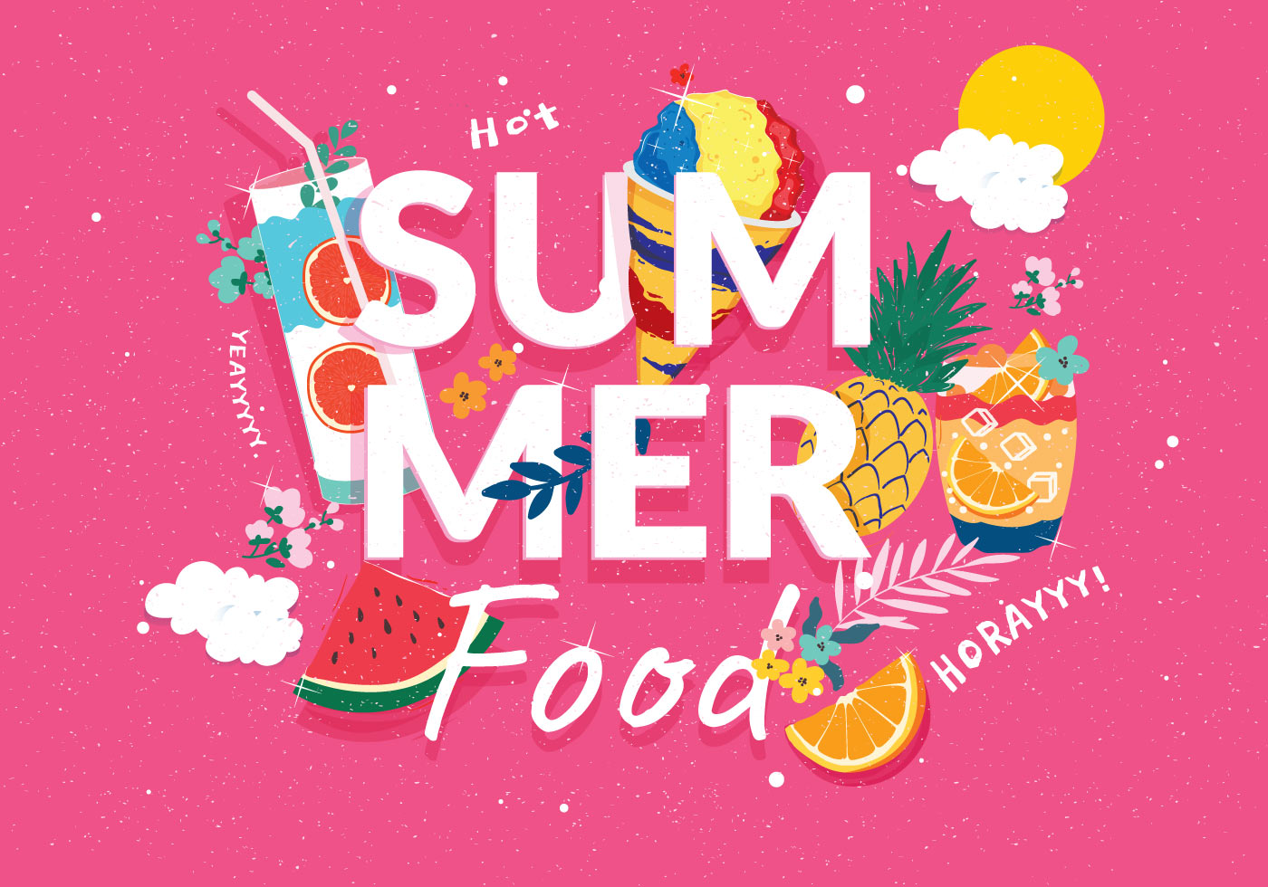 夏季水果娱乐海报插图0