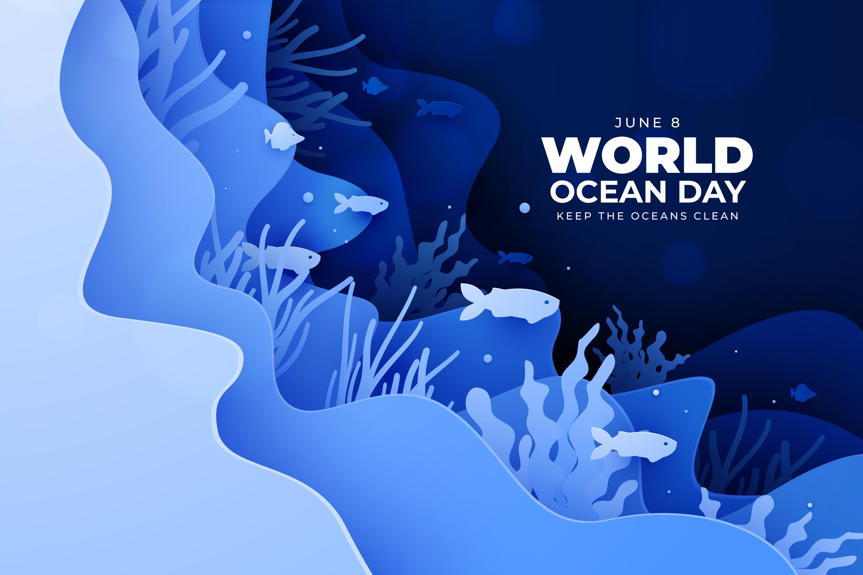 世界海洋日水下插图0