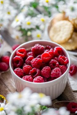 一碗树莓