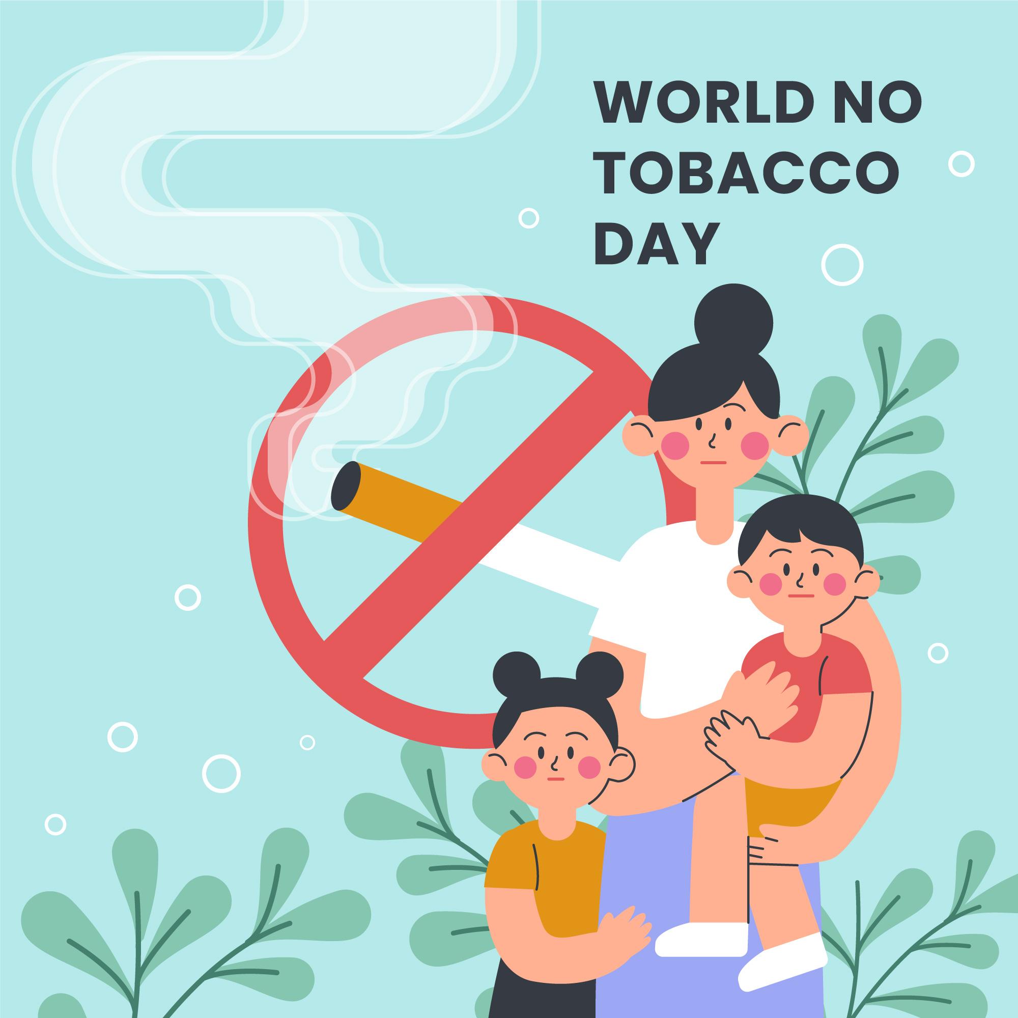 5月31日世界无烟日宣传插图0
