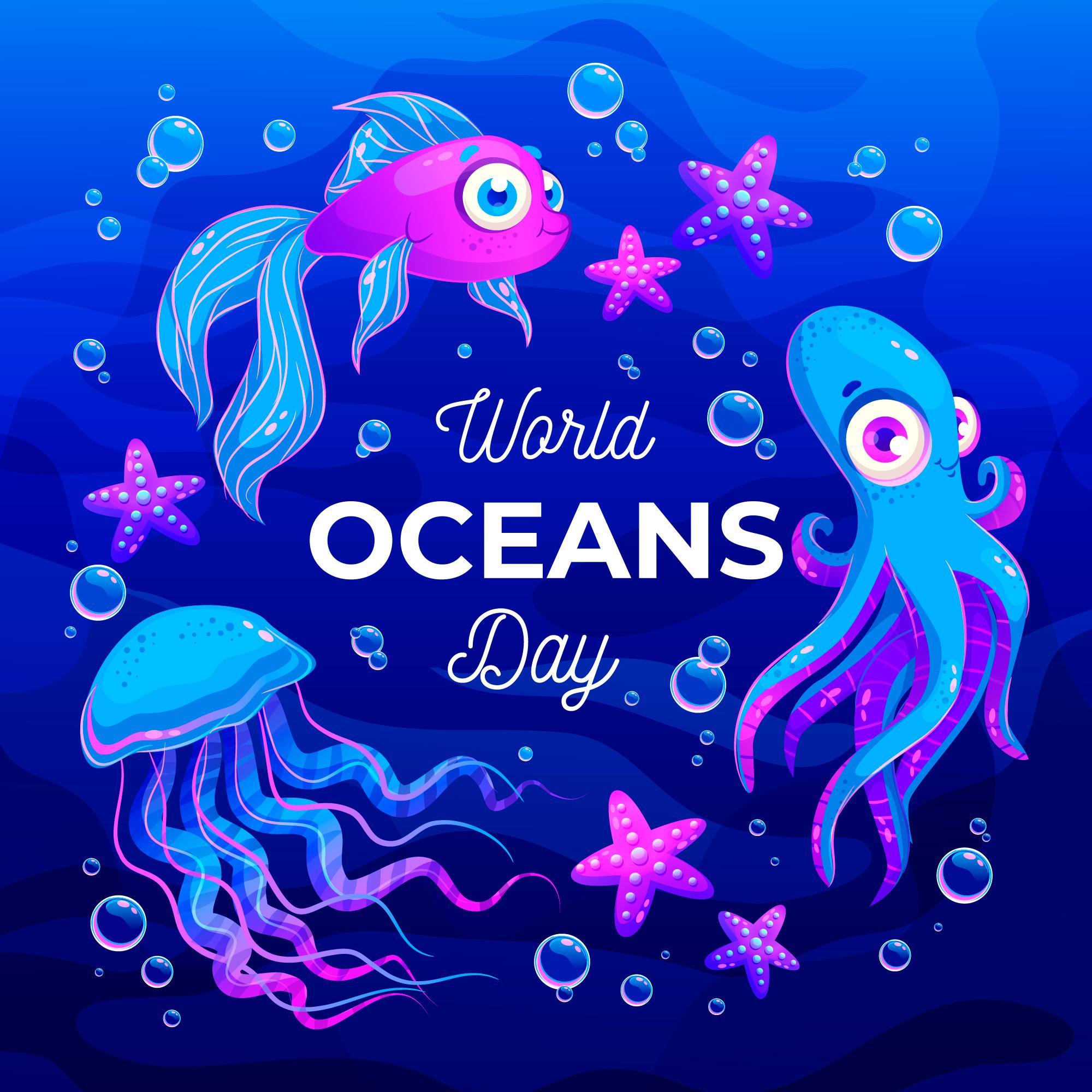 世界海洋日海洋动物插图0