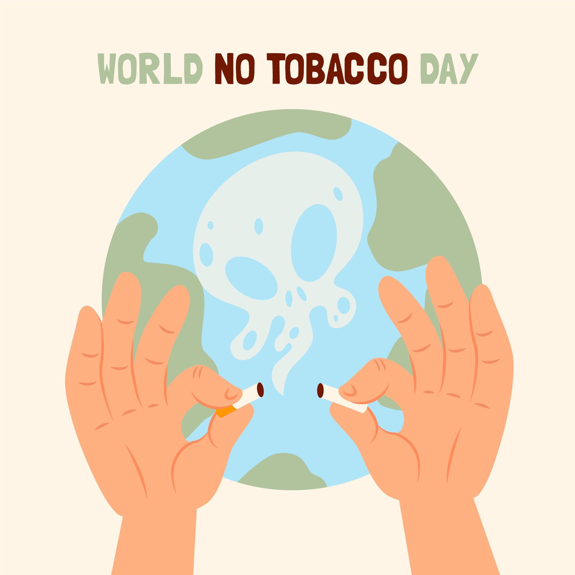 世界无烟日全球宣传插图0