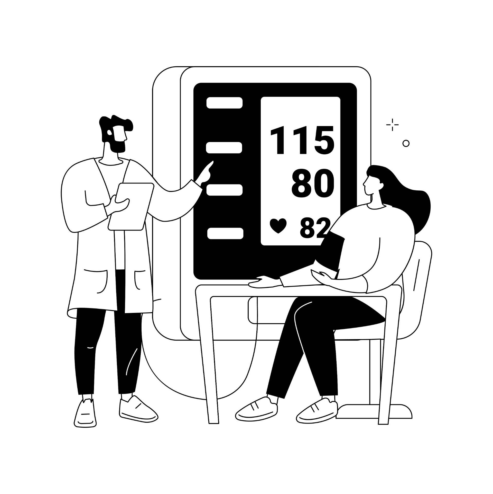 女生高血压插图0