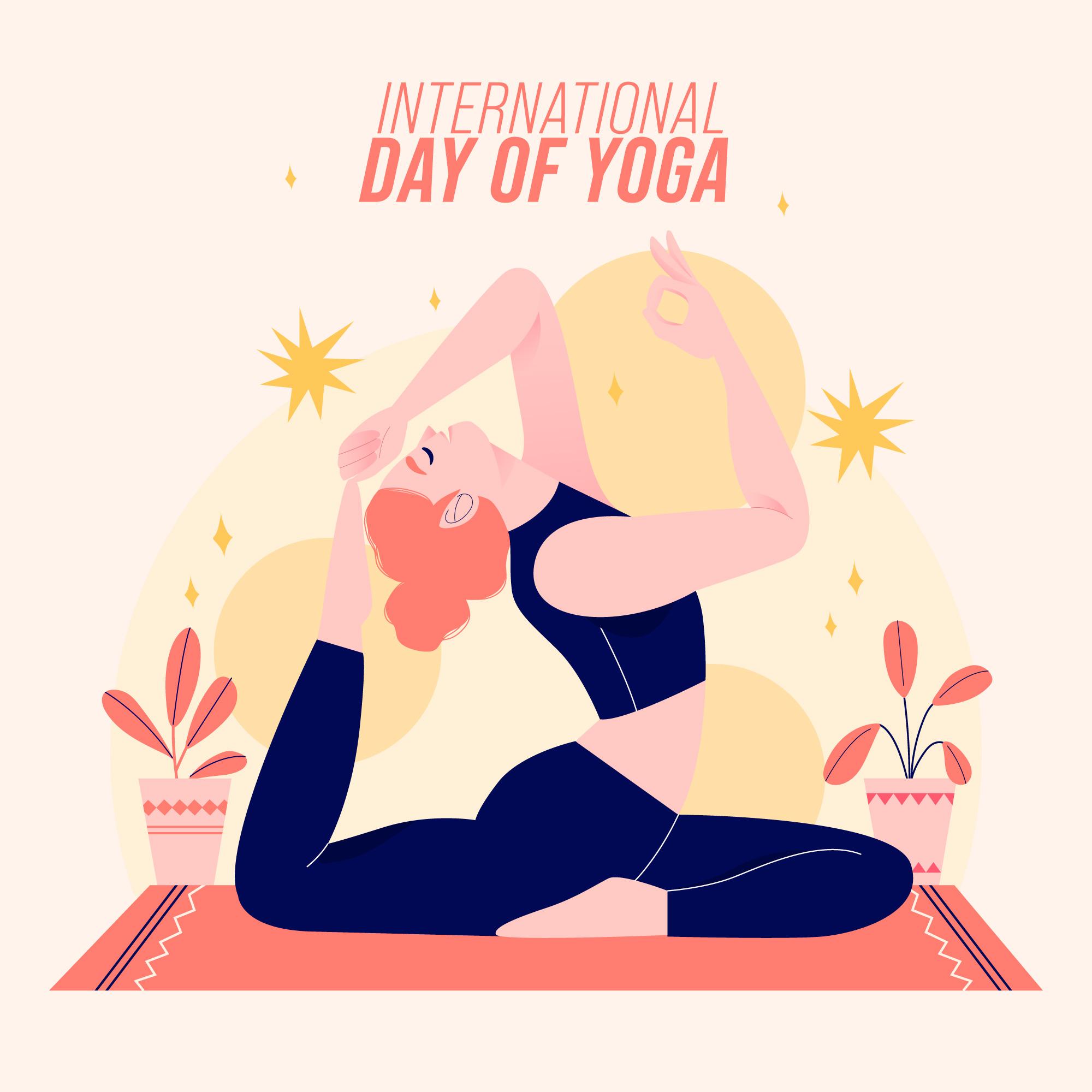 国际瑜伽日宣传插图0