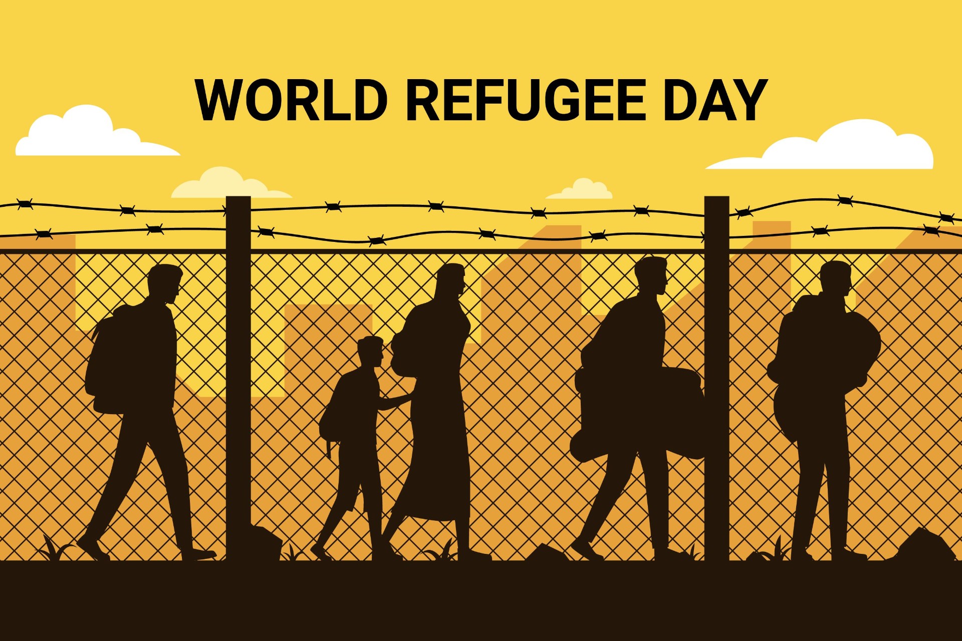 世界难民日宣传插图0
