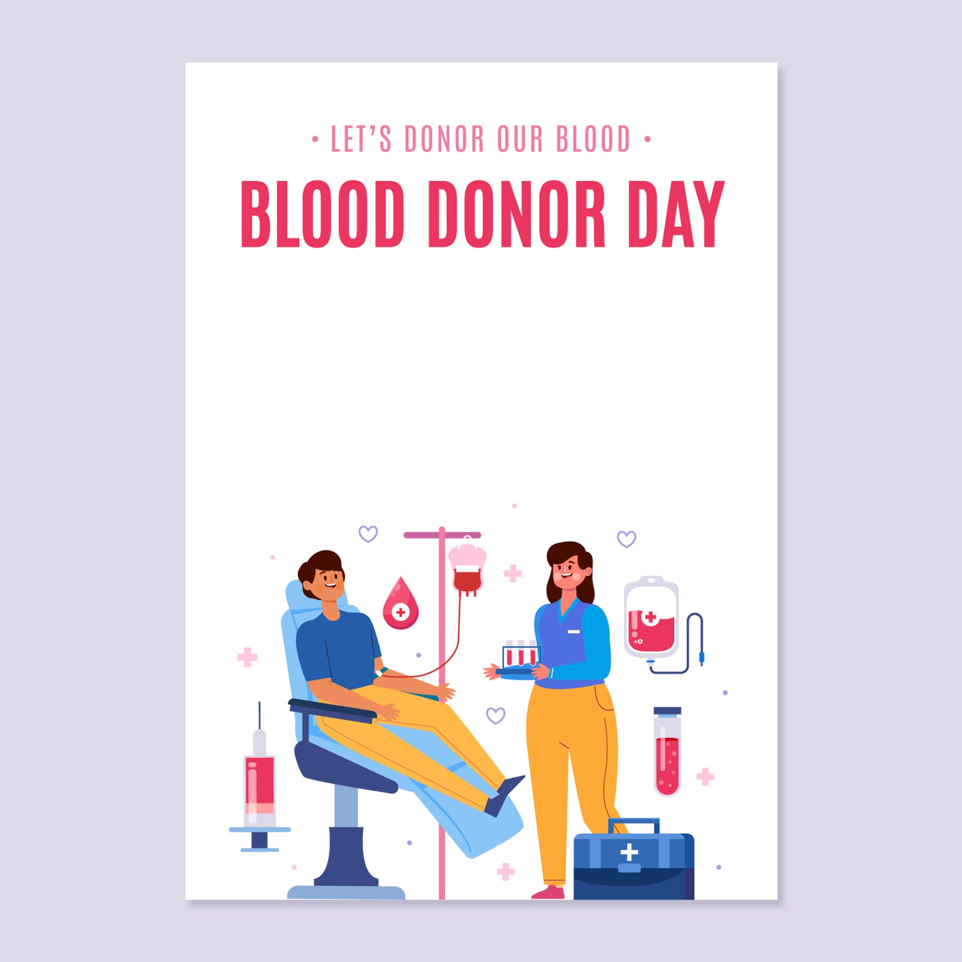 献血让世界更健康海报0