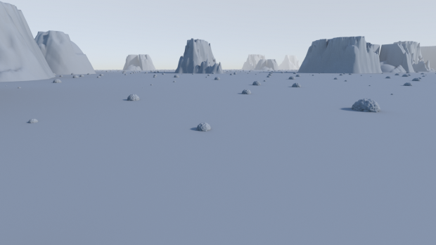 沙漠景观3D模型0