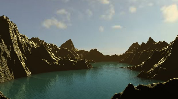 山水景色3D模型0