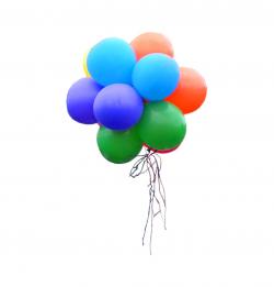 一束彩色气球图片素材,高清图片素材