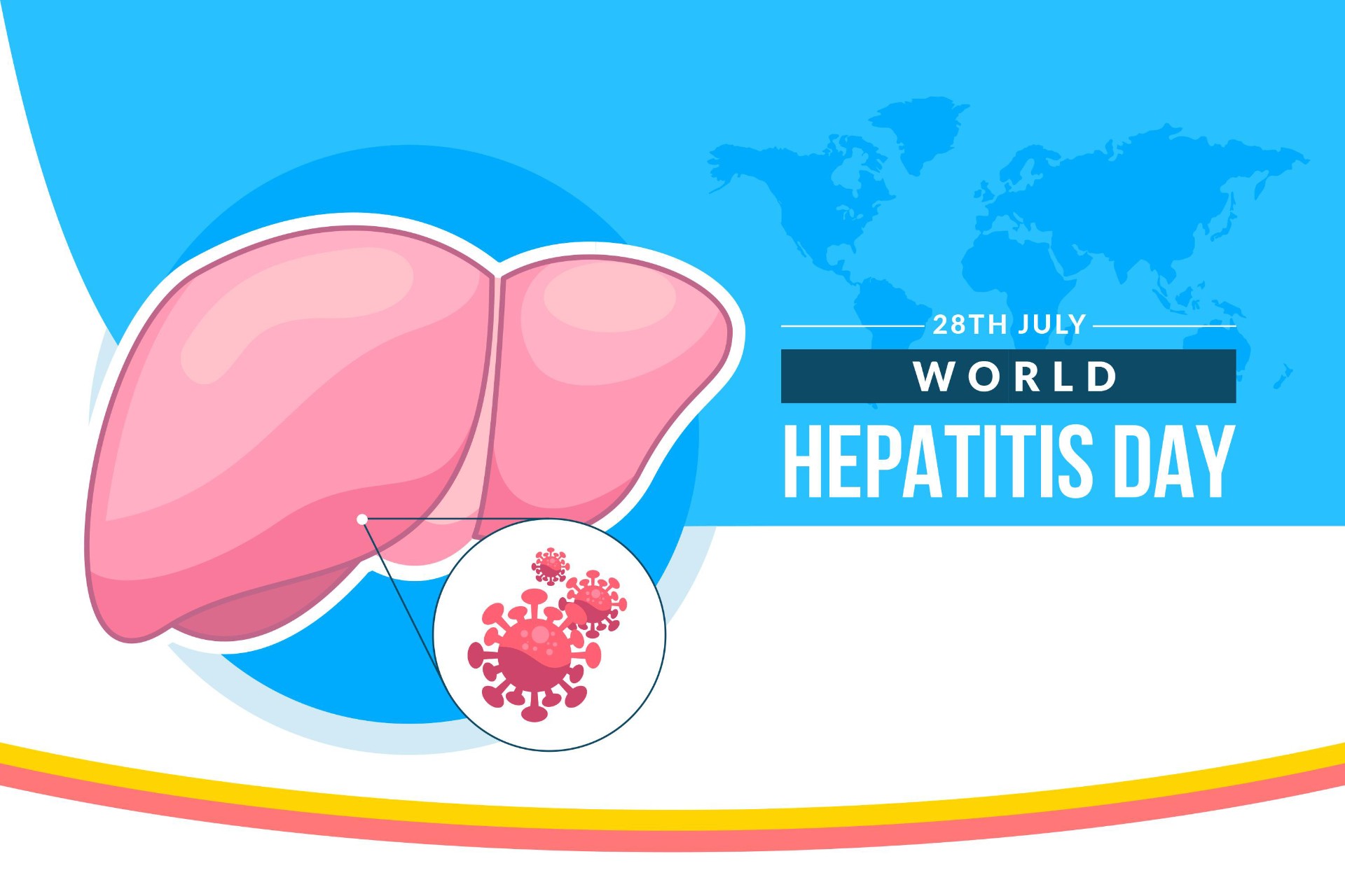 世界肝炎日宣传海报0