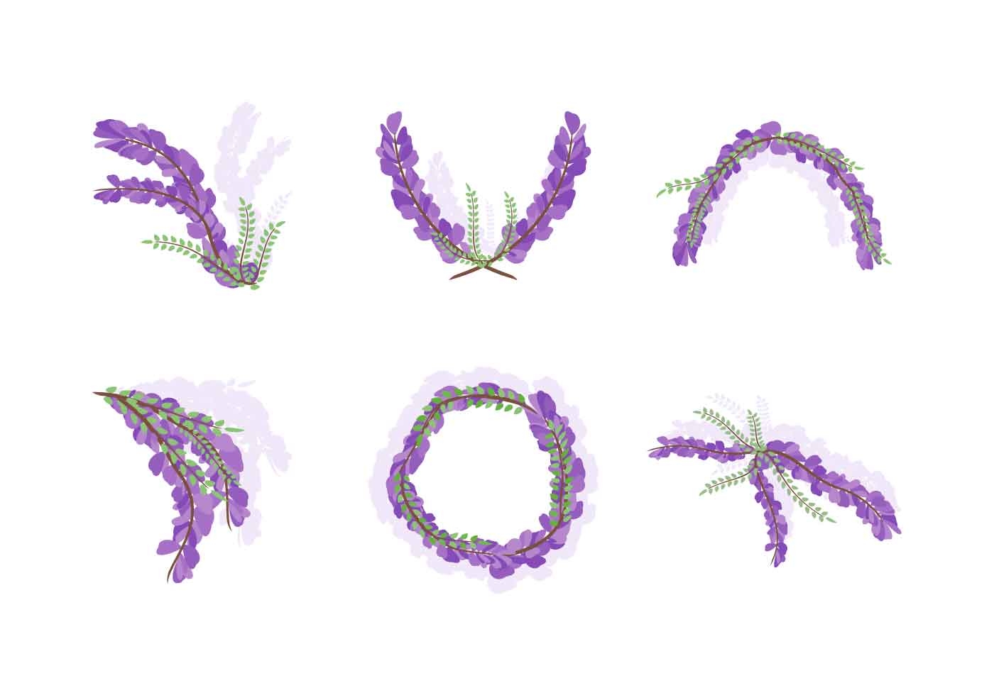 紫藤萝花环插图0