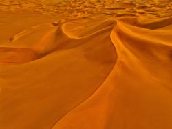 橙色沙漠风景