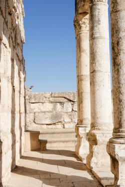 希腊圆柱建筑图片素材,高清图片素材