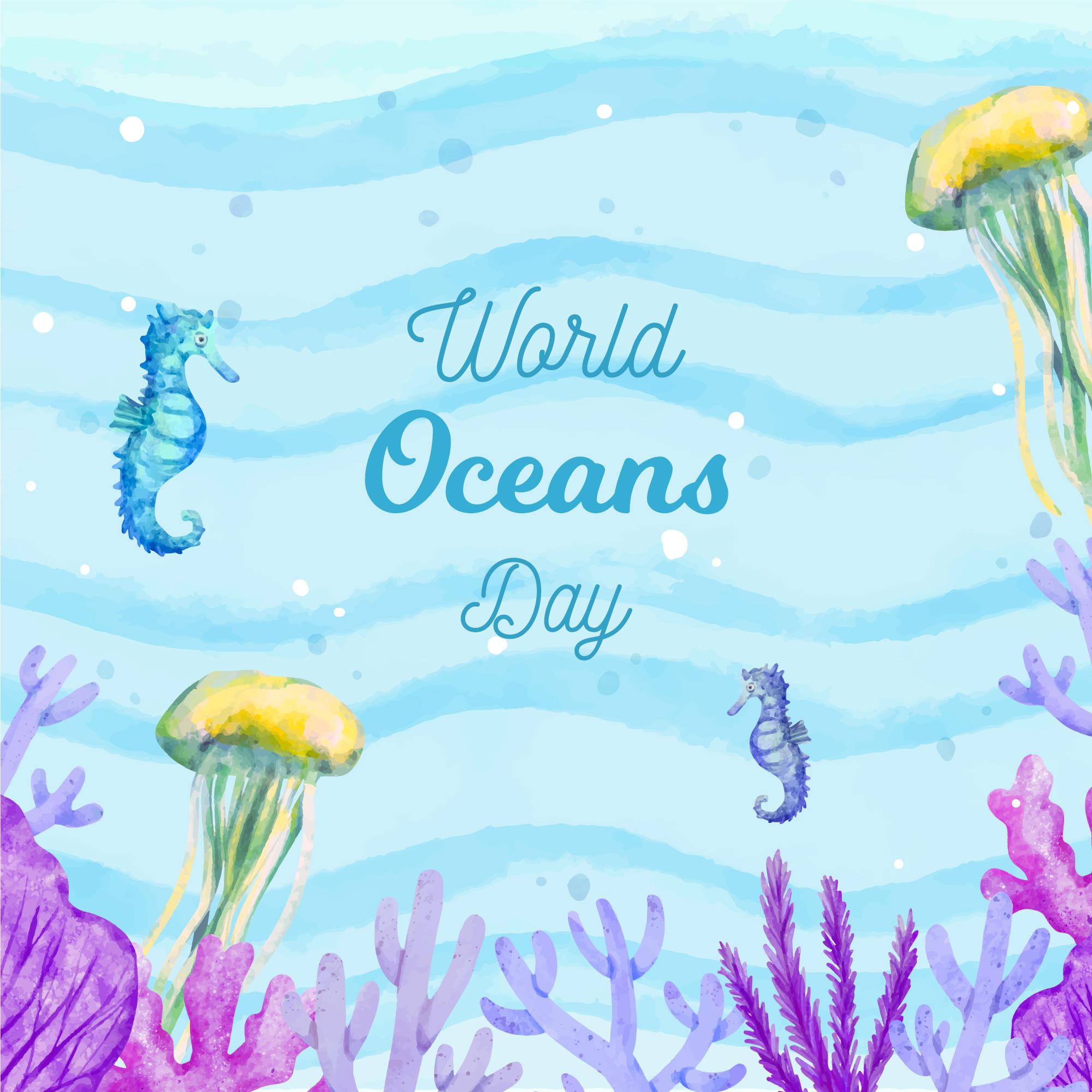 世界海洋日水下世界插图0
