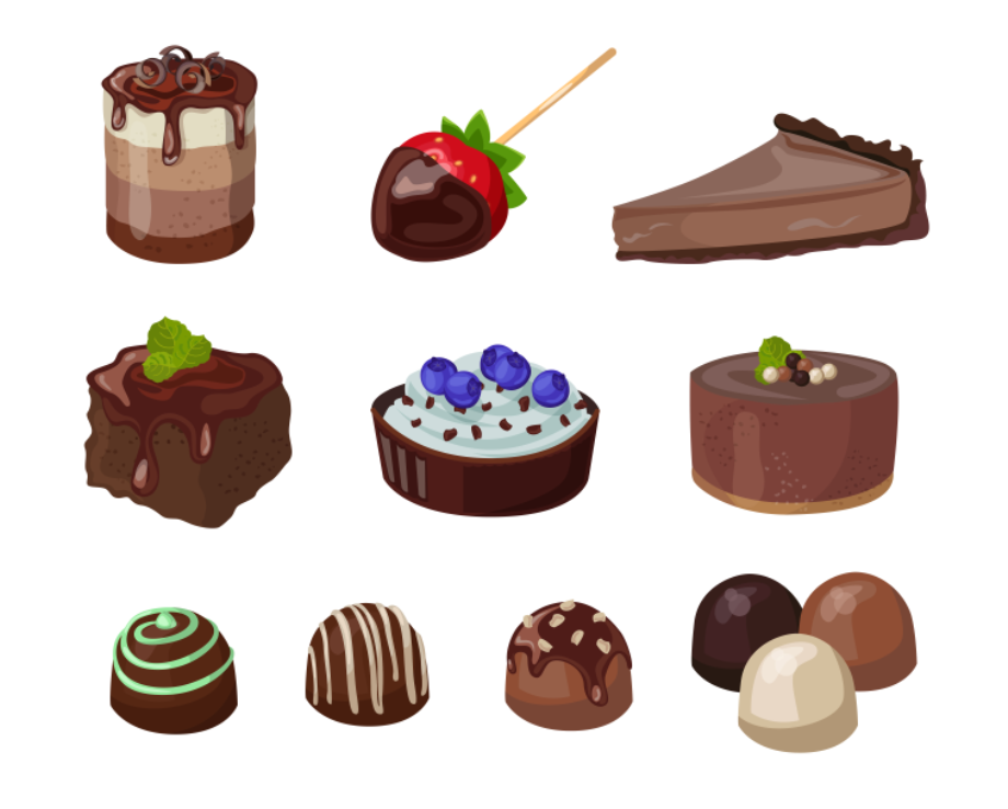 巧克力甜品图标0