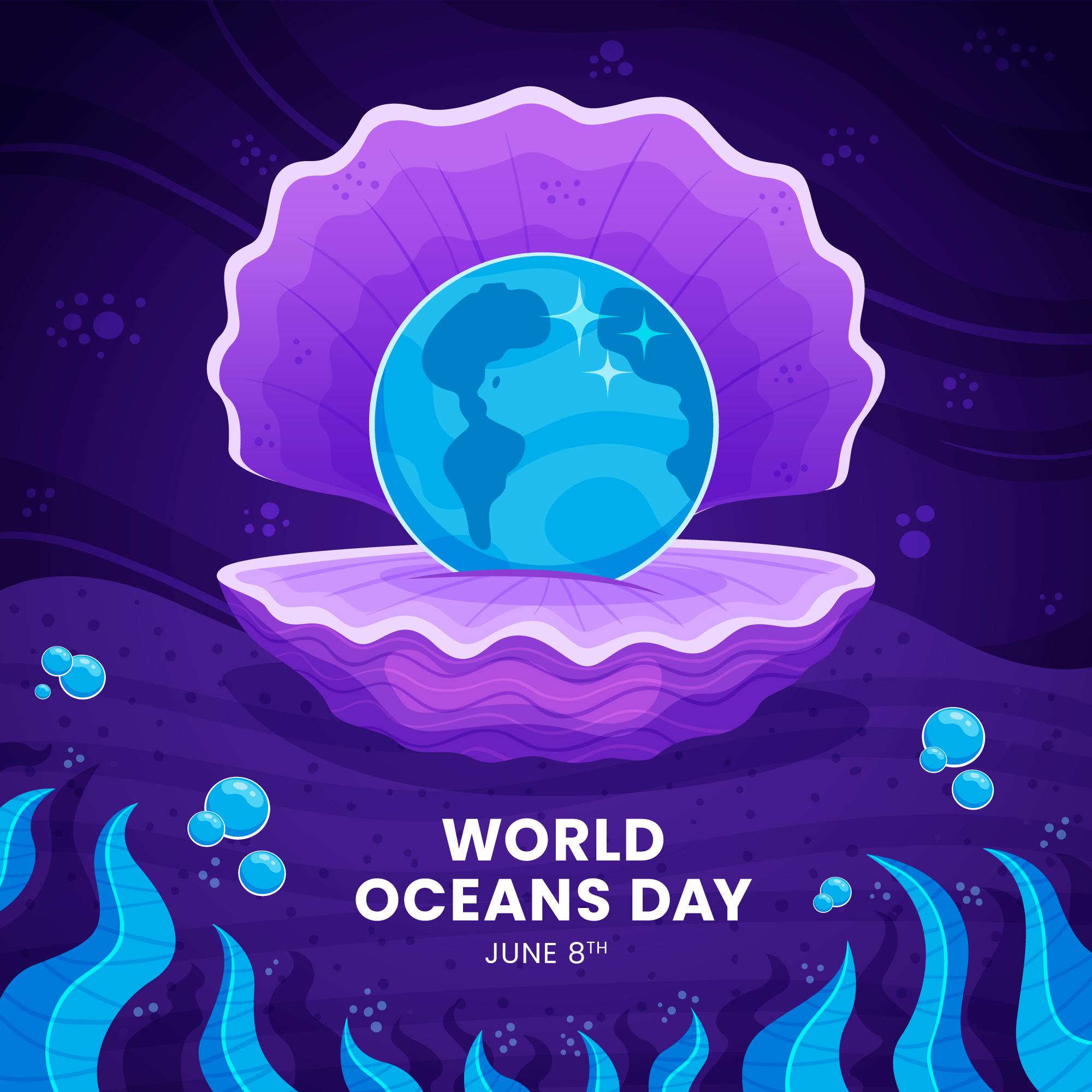 世界海洋日珍珠贝壳插图0