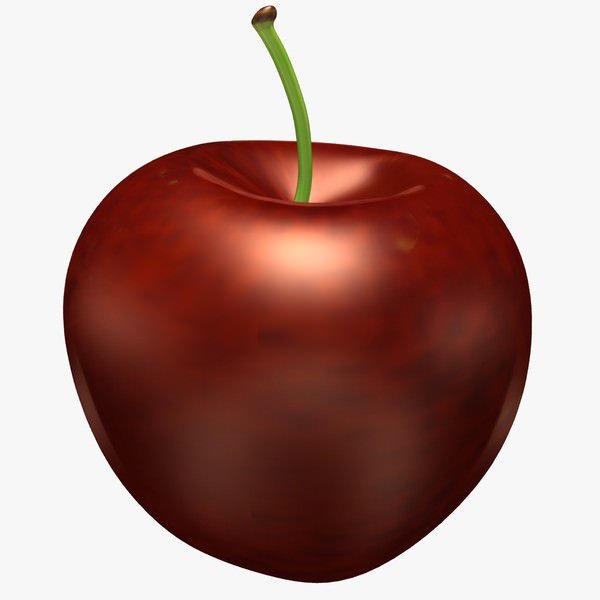 Apple Red 3D模型0