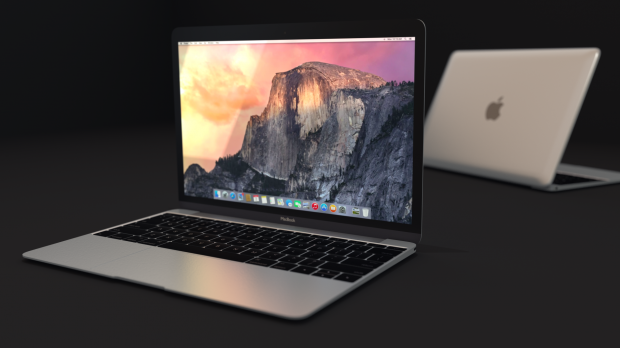 Macbook 12英寸2015 3D模型0