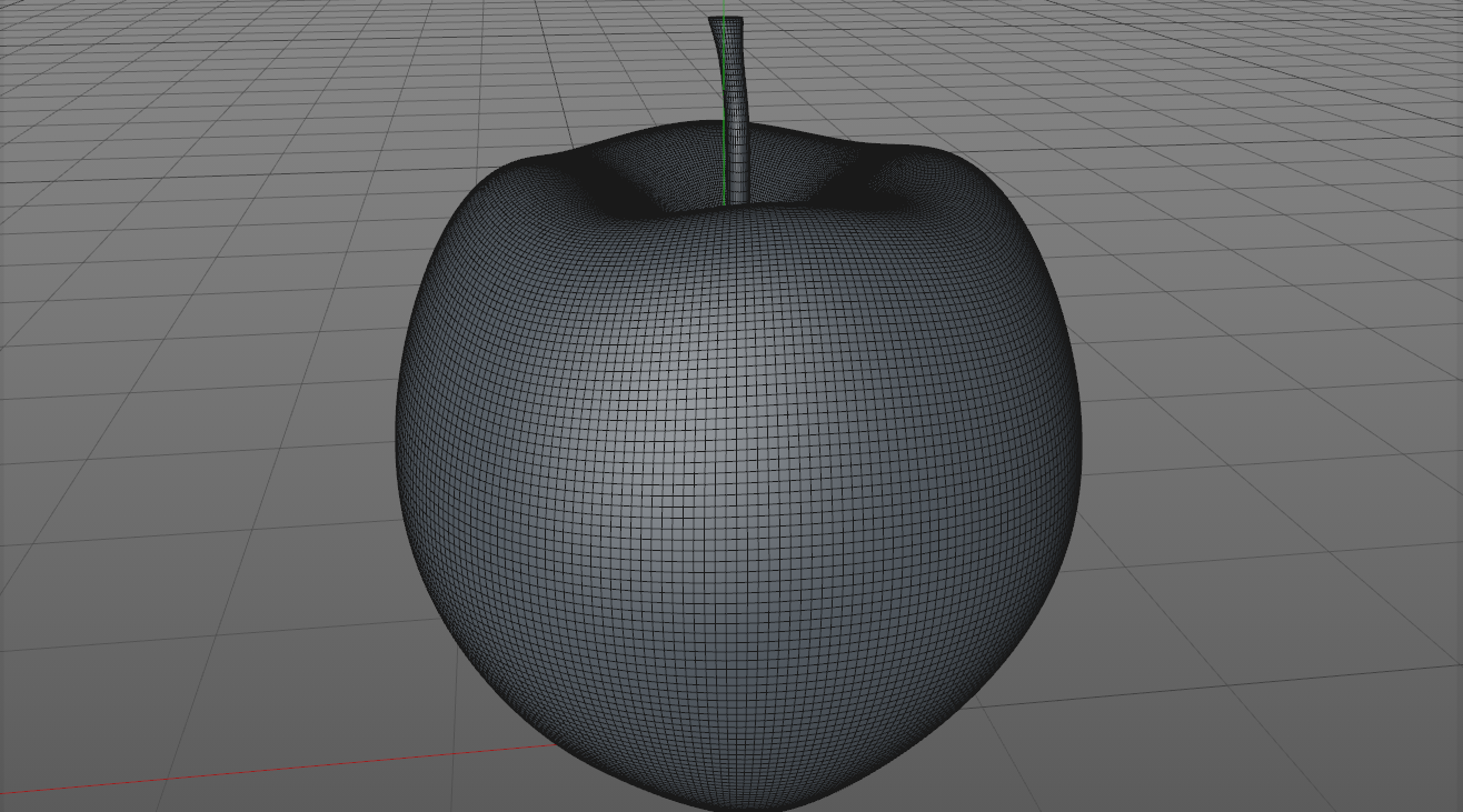 高聚苹果3D模型1