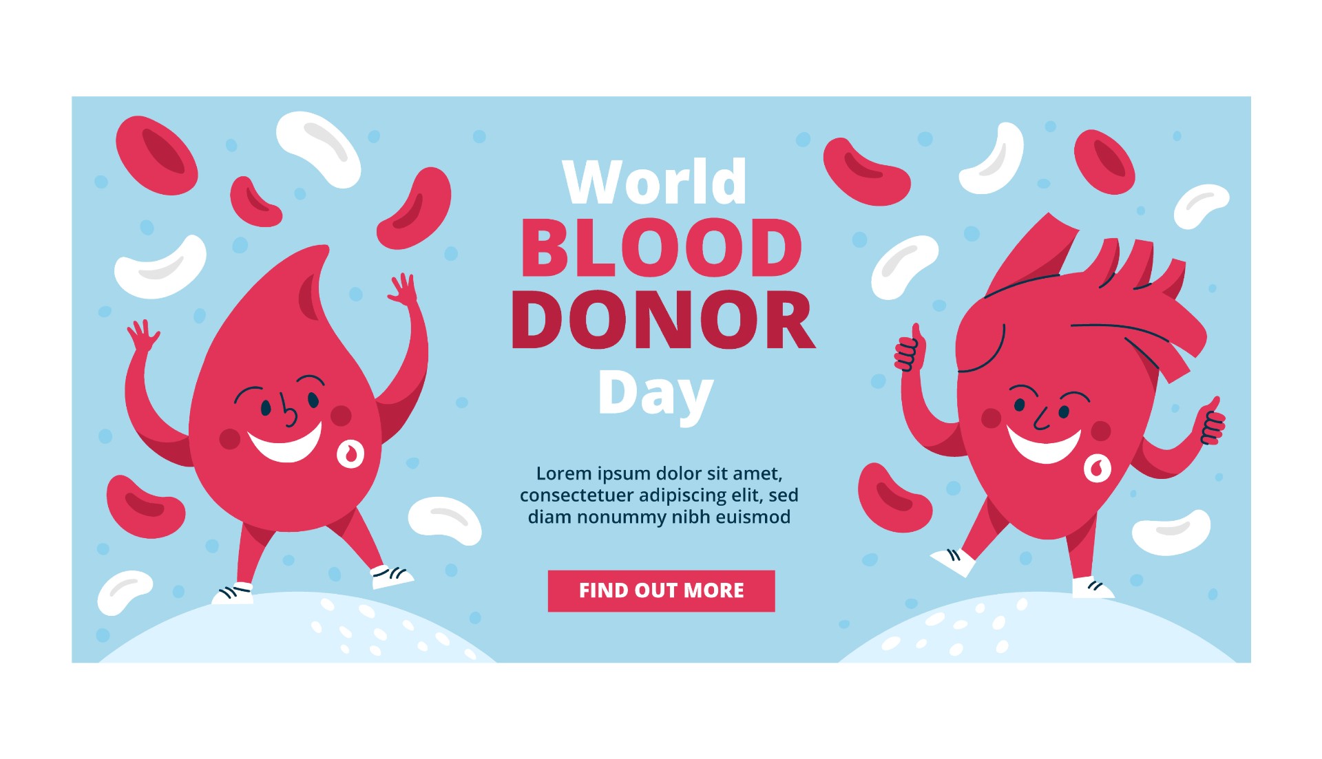 无偿献血活动海报图片0