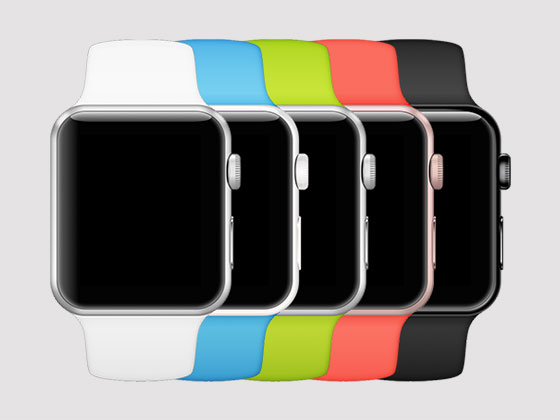 Apple Watch 系列2全色系模型0
